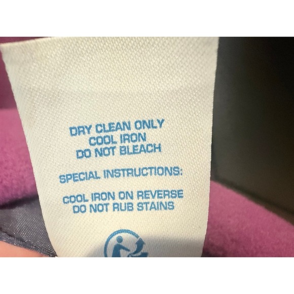 Boden Wool Cashmere Blend Magenta Coat Button Women US 14 - Picture 5 of 14